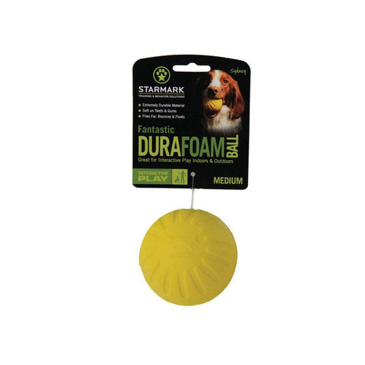 Starmark Fantastic Durafoam Ball Dog Toy