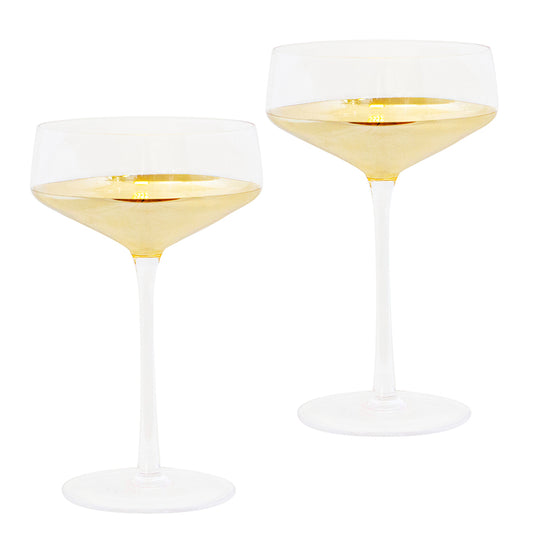 Cristina Re Estelle Gold Set of 2 Coupes