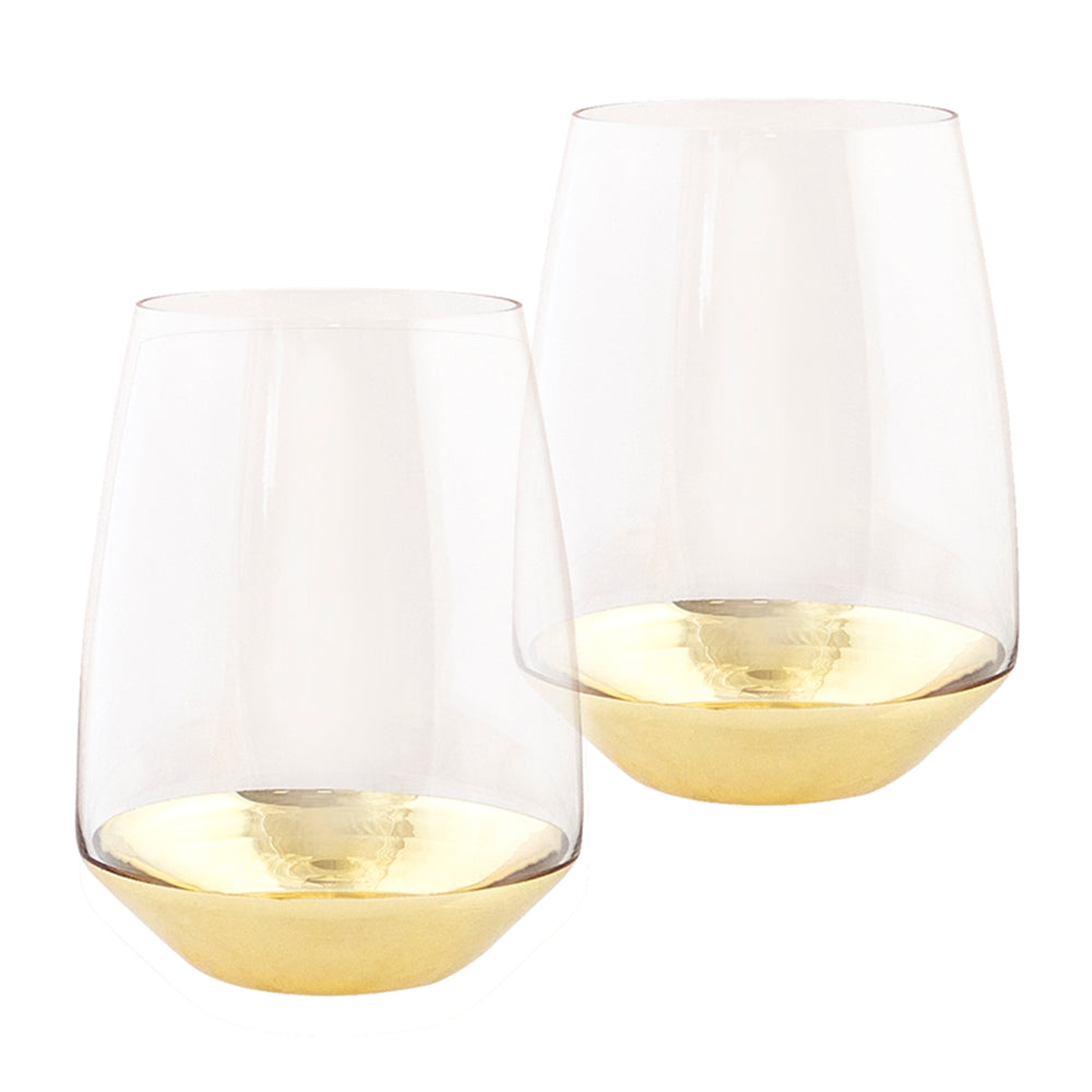 Cristina Re Estelle Gold Set of 2 Tumblers