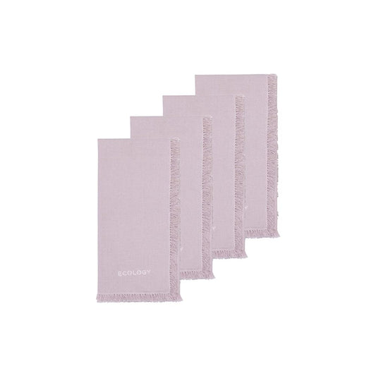 Ecology Fray Set of 4 Napkins