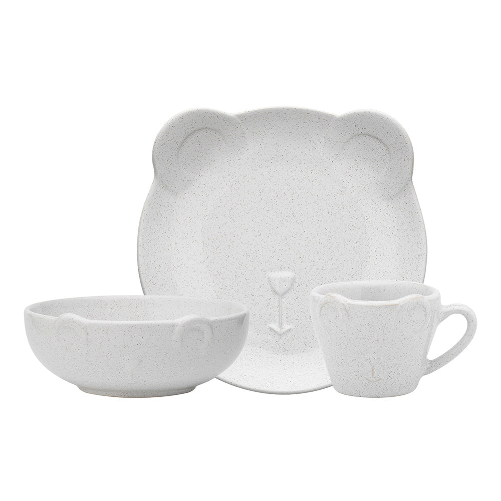 Ecology Teddy 3 Piece Child Set Oatmeal