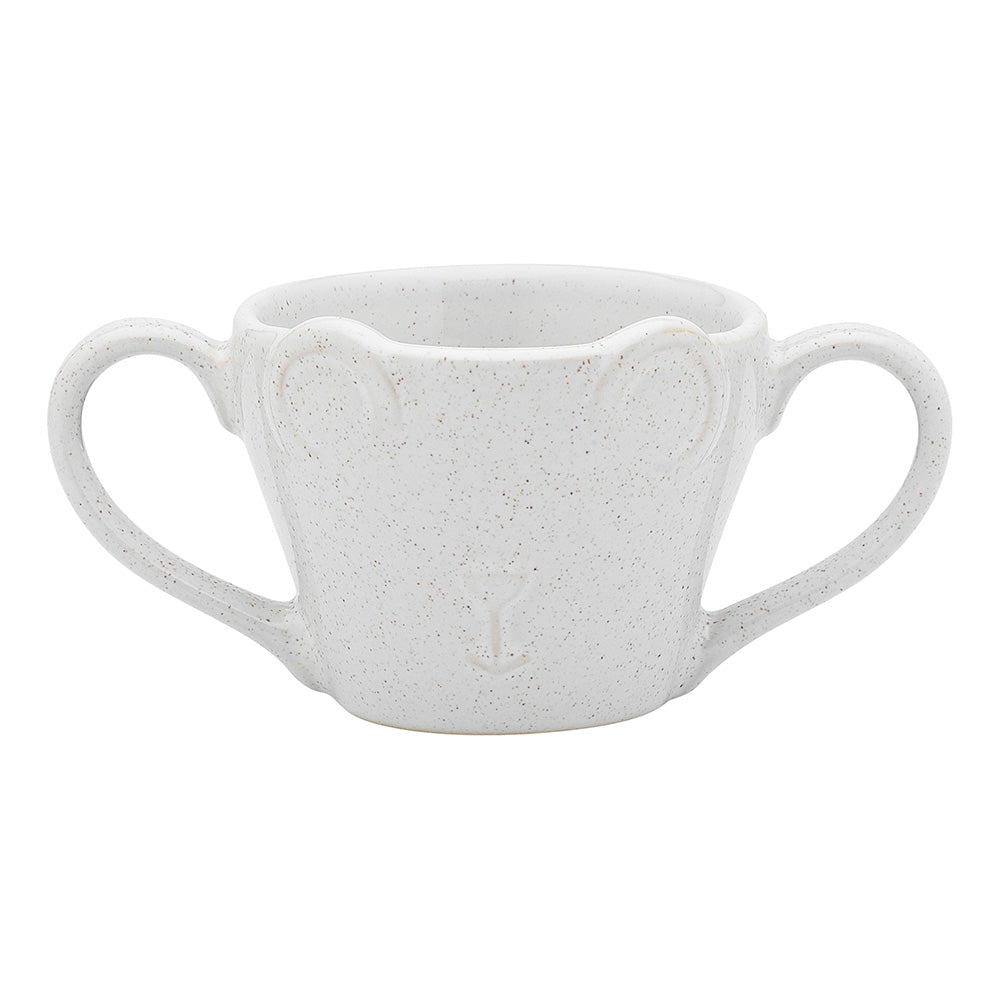 Ecology Teddy Double Handle Cup 110ml Oatmeal