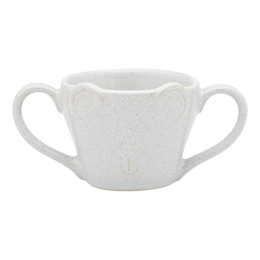 Ecology Teddy Double Handle Cup 110ml Oatmeal