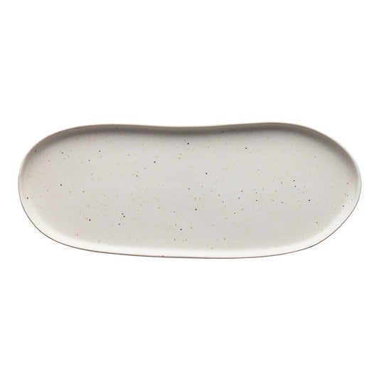 Ecology Domus Oblong Plate 35cm Ecru