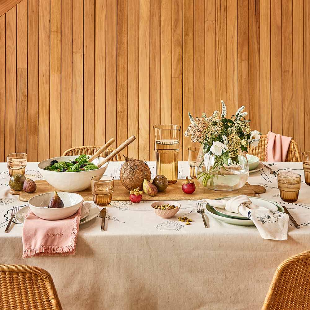 Ecology Linen 12 Piece Dinner Set