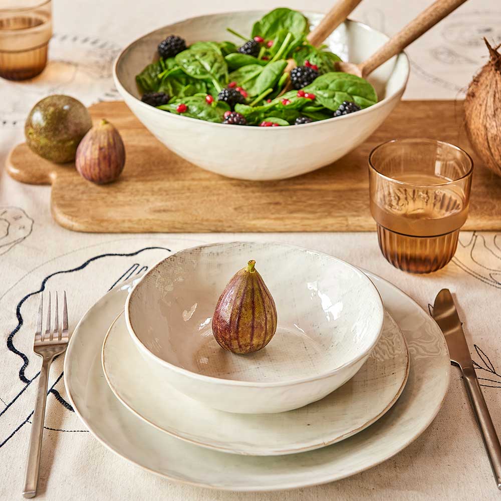 Ecology Linen 12 Piece Dinner Set