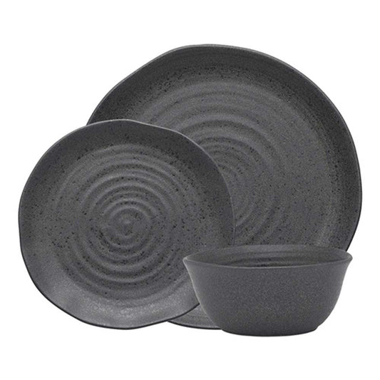 Ecology Ottawa 12 Piece Dinner Set in Stone Grey at MyHouse