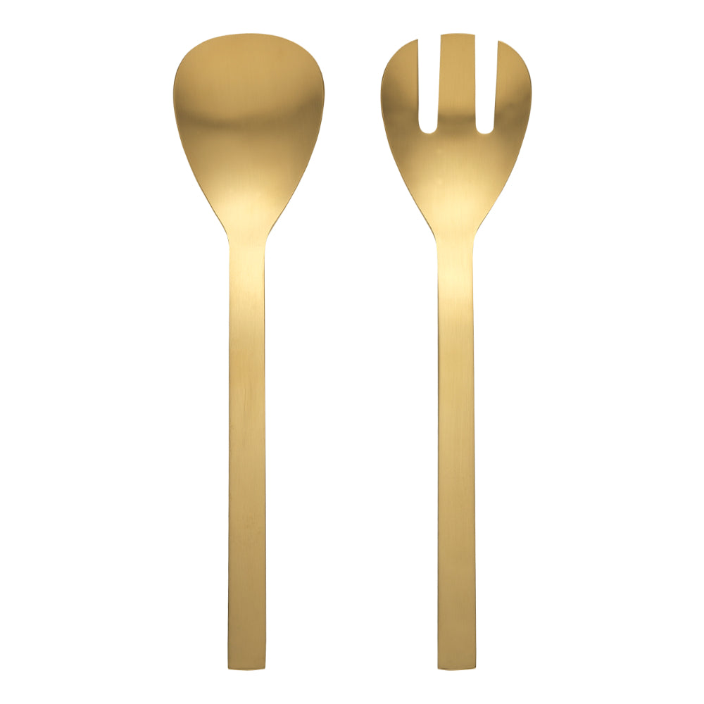 Ecology Forge Set Of 2 Salad Servers