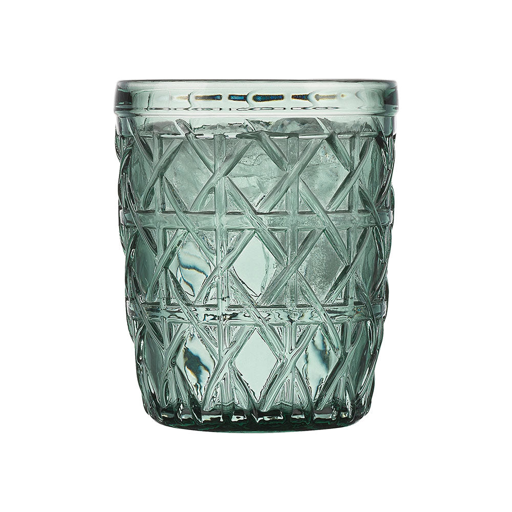 Ecology Rattan Set of 4 Tumblers Moss