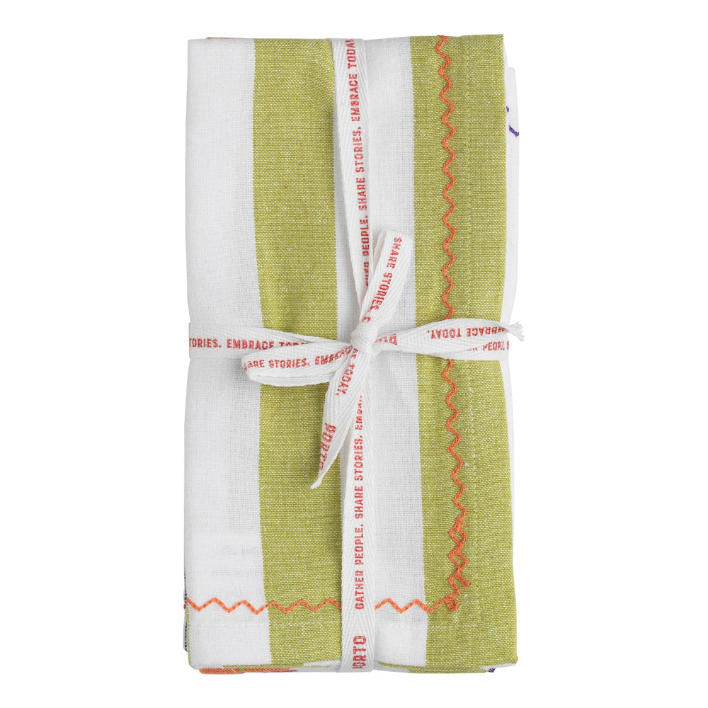 Porto Lola Set of 4 Napkins 45 x 45cm - Assorted