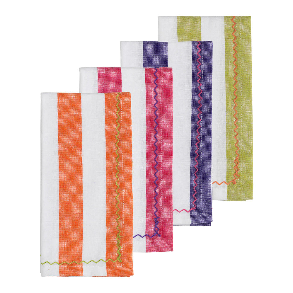 Porto Lola Set of 4 Napkins 45 x 45cm - Assorted