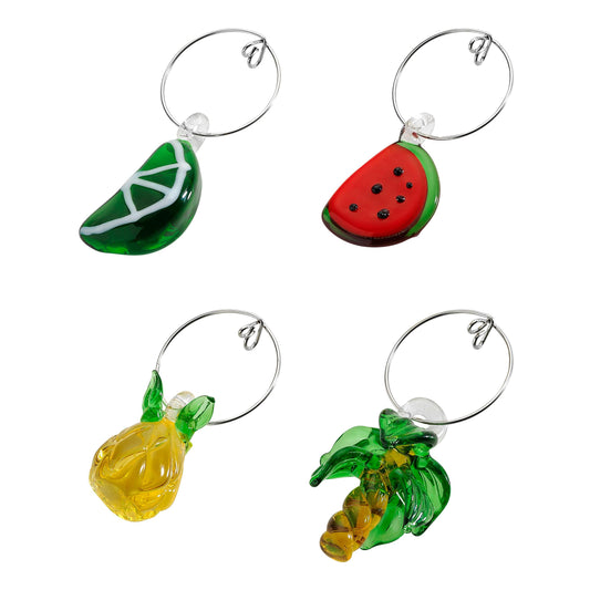 Porto Fiesta Set of 4 Wine Charms