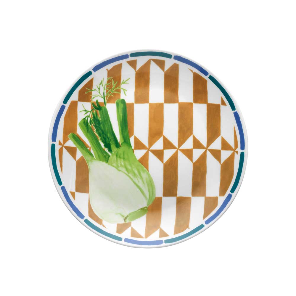 Porto Valentina Side Plate 20cm Fennel at MyHouse