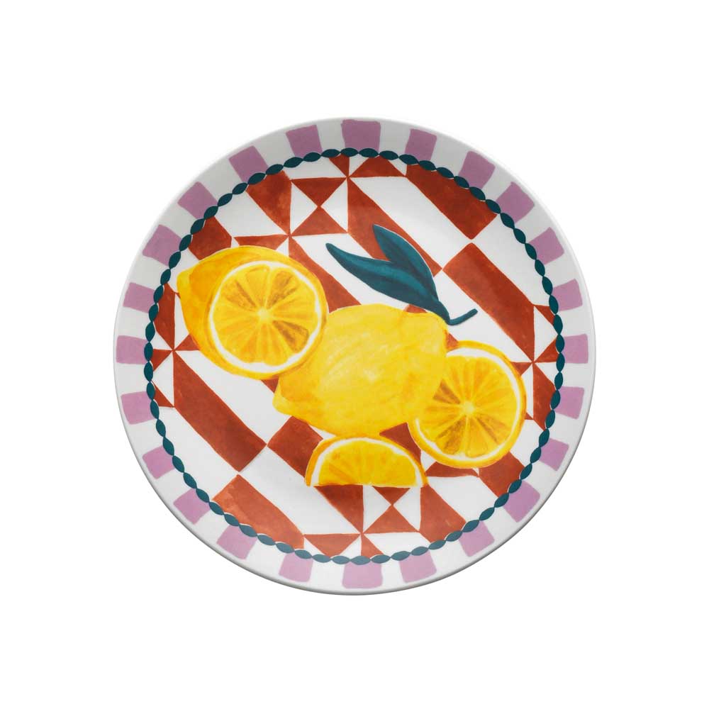 Porto Valentina Side Plate 20cm Lemons at MyHouse