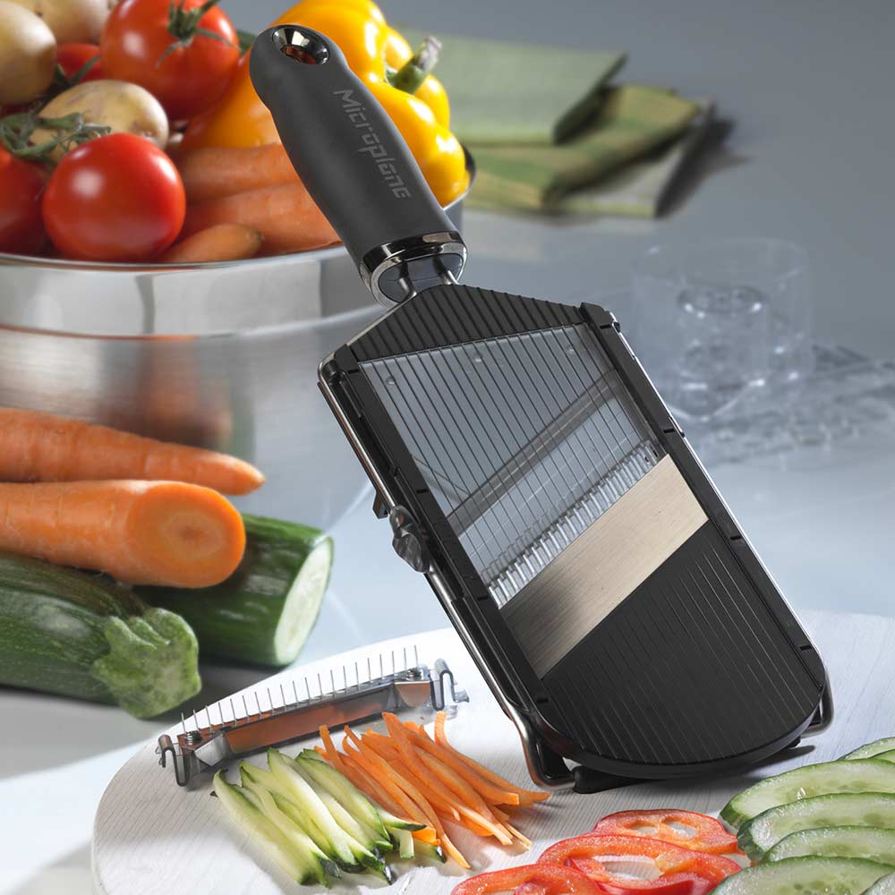 Microplane Adjustable Slicer with Julienne Blade