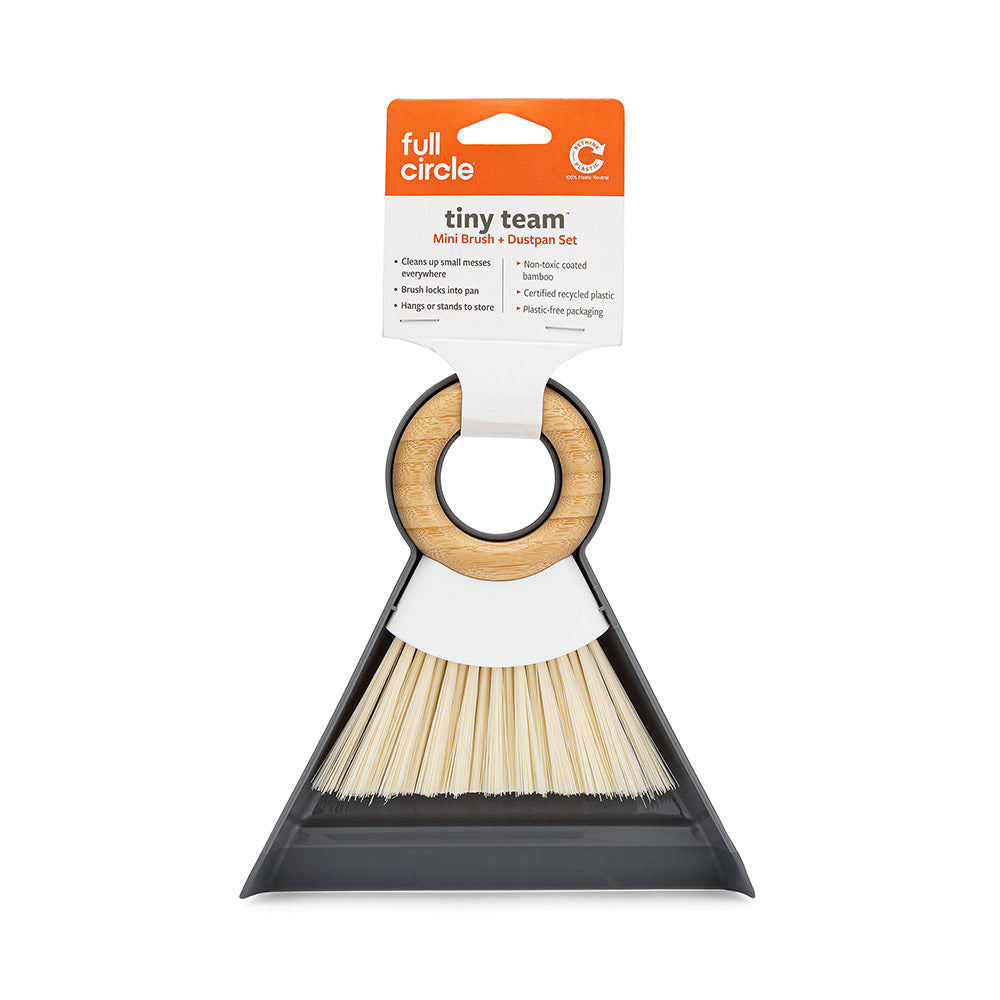 Full Circle Tiny Team Mini Brush & Dustpan Set