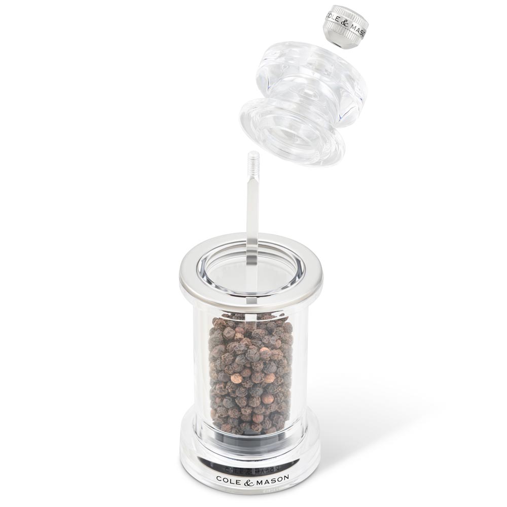 Cole & Mason 605 Acrylic Pepper Mill