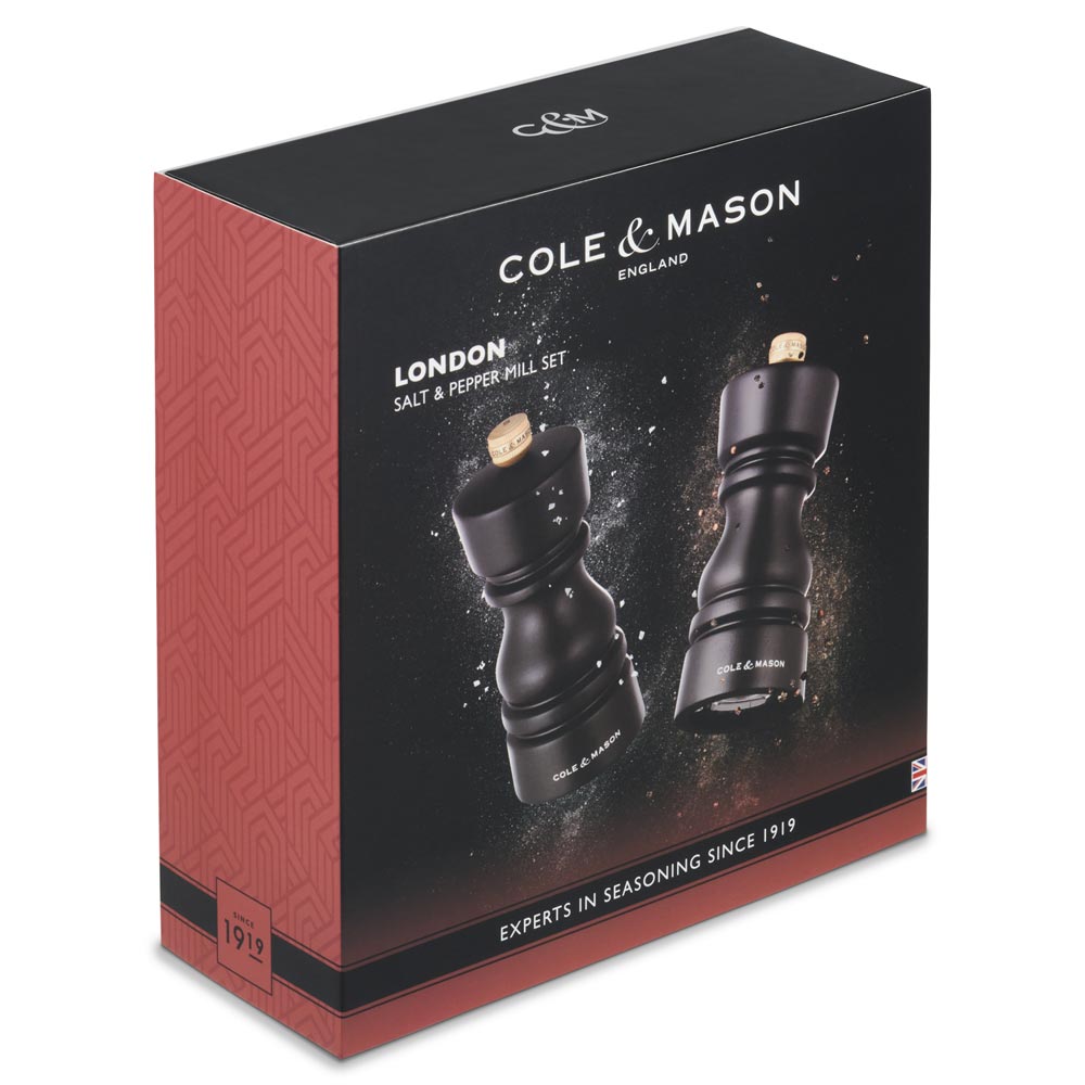 Cole & Mason London Salt & Pepper Mill Gift Set