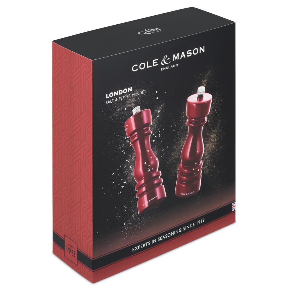 Cole & Mason London Salt & Pepper Mill Gift Set