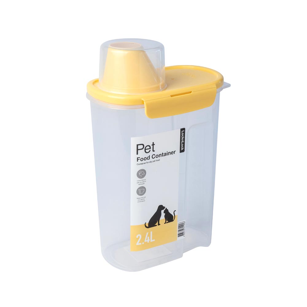 Lock & Lock Pet Food Storage With Easy Pour Container