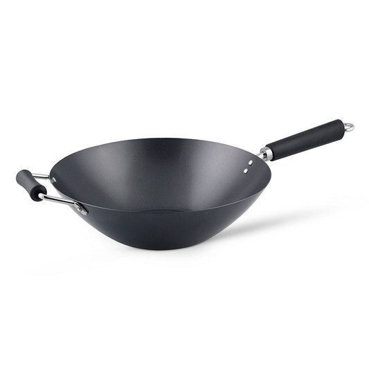 Ken Hom Excellence Carbon Steel Non Stick Wok 35cm