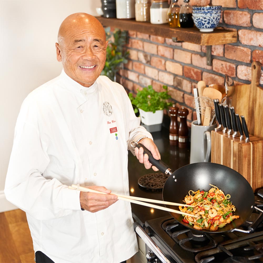 Ken Hom 4 Piece Wok Set