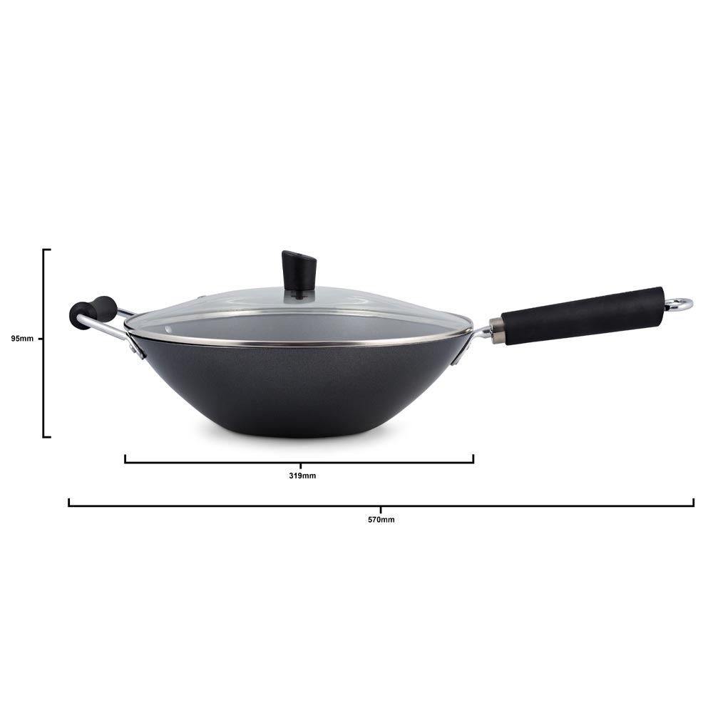 Ken Hom 4 Piece Wok Set