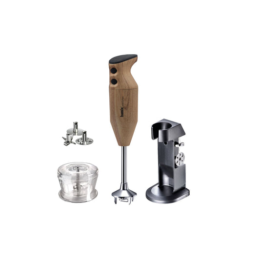 Bamix Deluxe Immersion Blender 200W Walnut