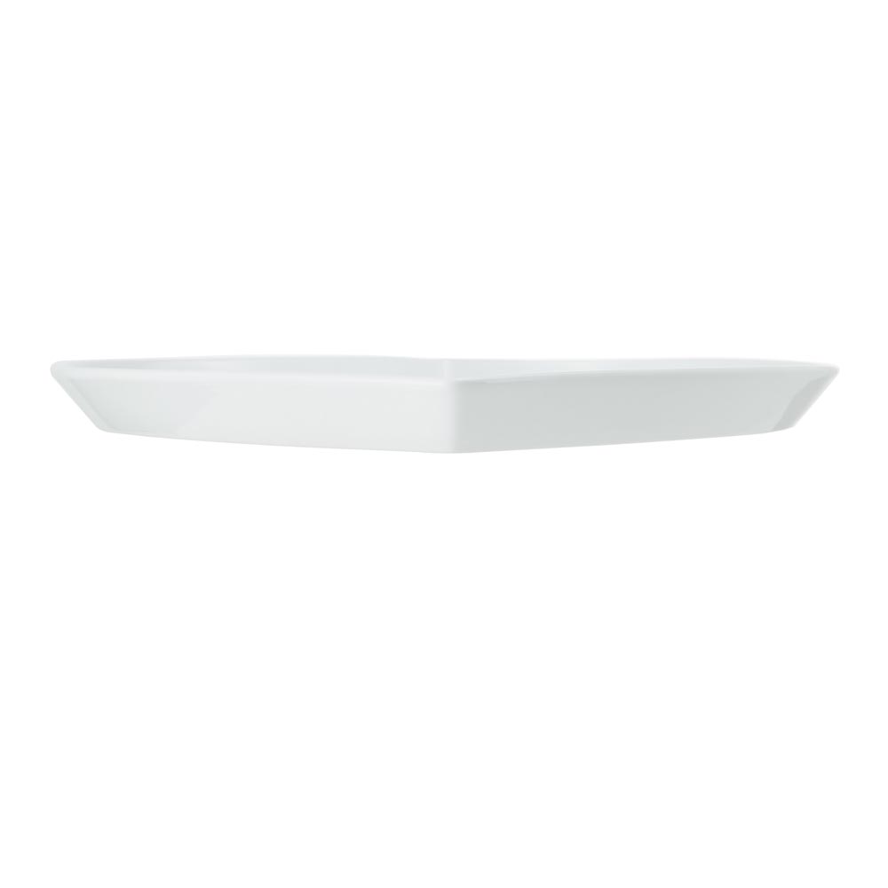 Mikasa Chalk Porcelain Heart Serving Platter 30cm White