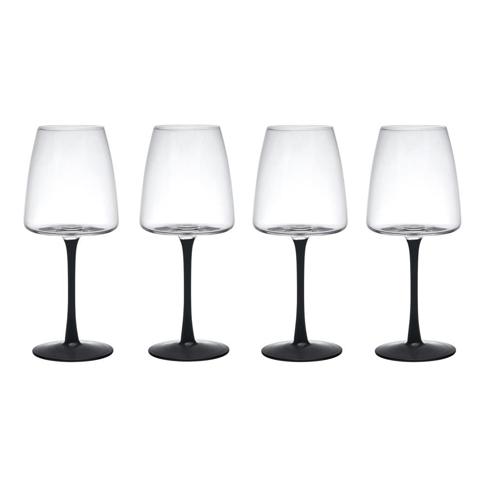 Mikasa Palermo 4 Piece Crystal White Wine Glass Set 400ml