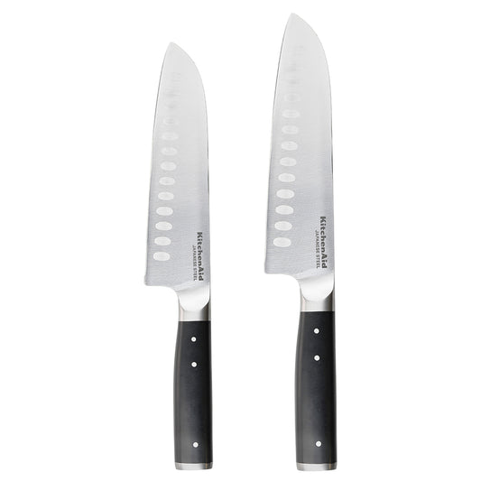 KitchenAid 2 Piece Santoku Knife Set with Sheath