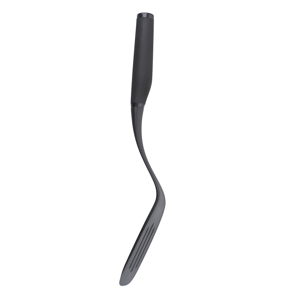 KitchenAid Soft Touch Nylon Slotted Turner Black