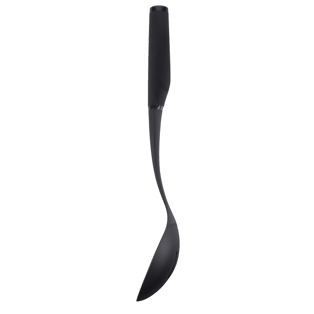 KitchenAid Soft Touch Nylon Slotted Spoon Black