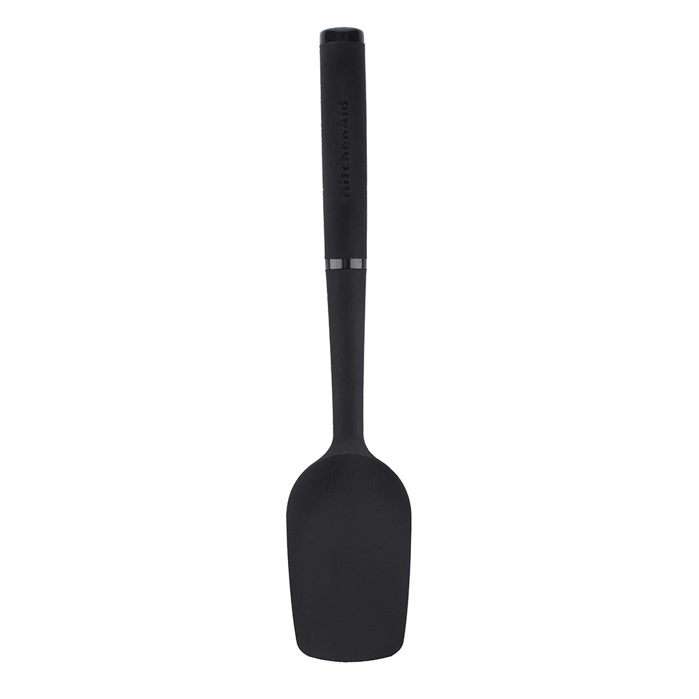 KitchenAid Soft Touch Silicone Spoon Spatula Black