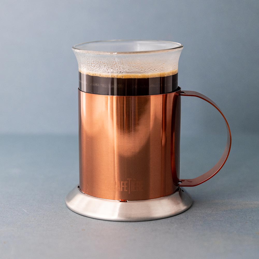 La Cafetiere Set of 2 Copper Mugs