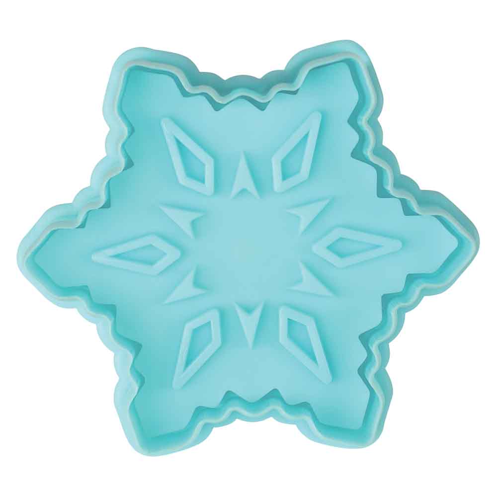 R&M Set of 4 Christmas 3D Cookie Stampers