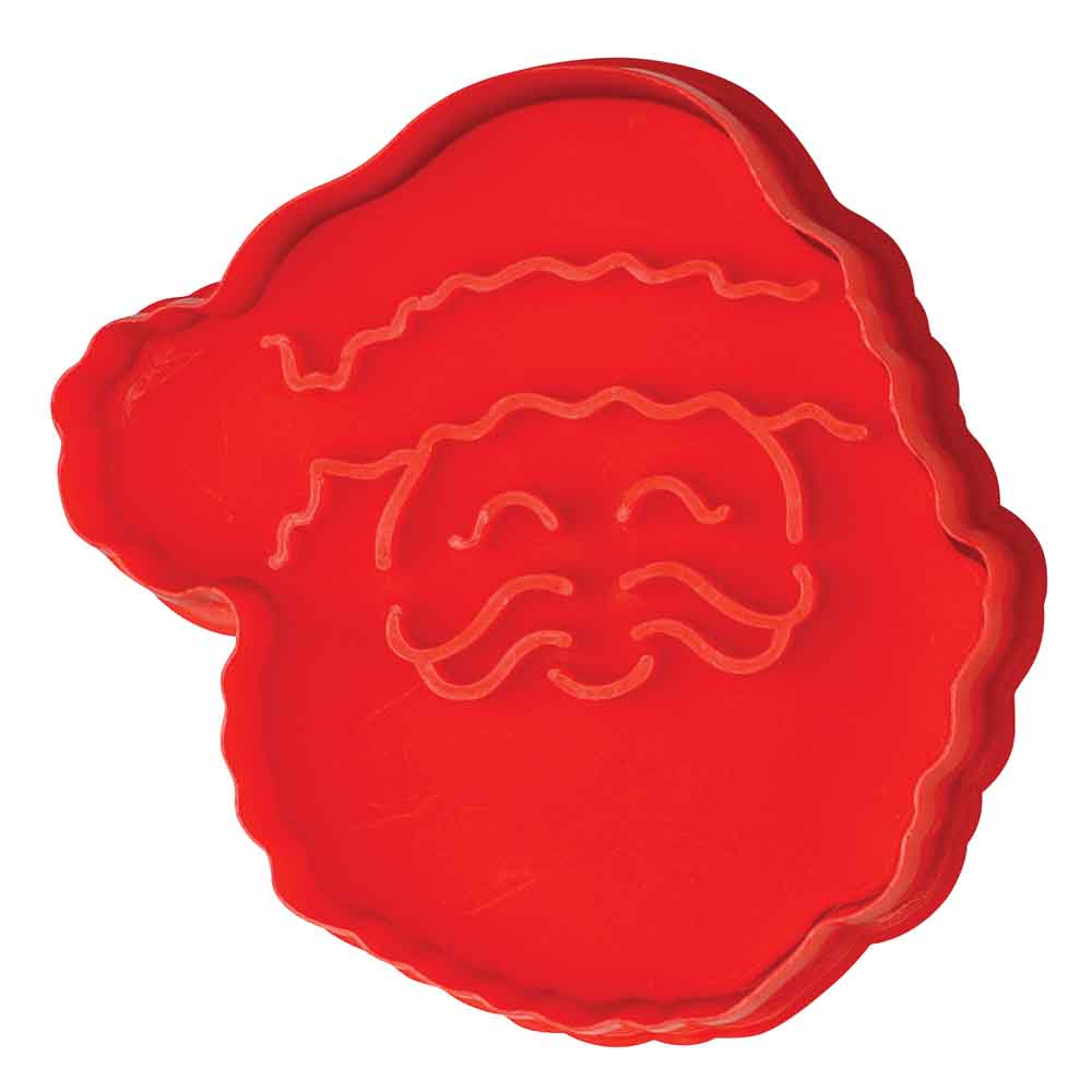 R&M Set of 4 Christmas 3D Cookie Stampers