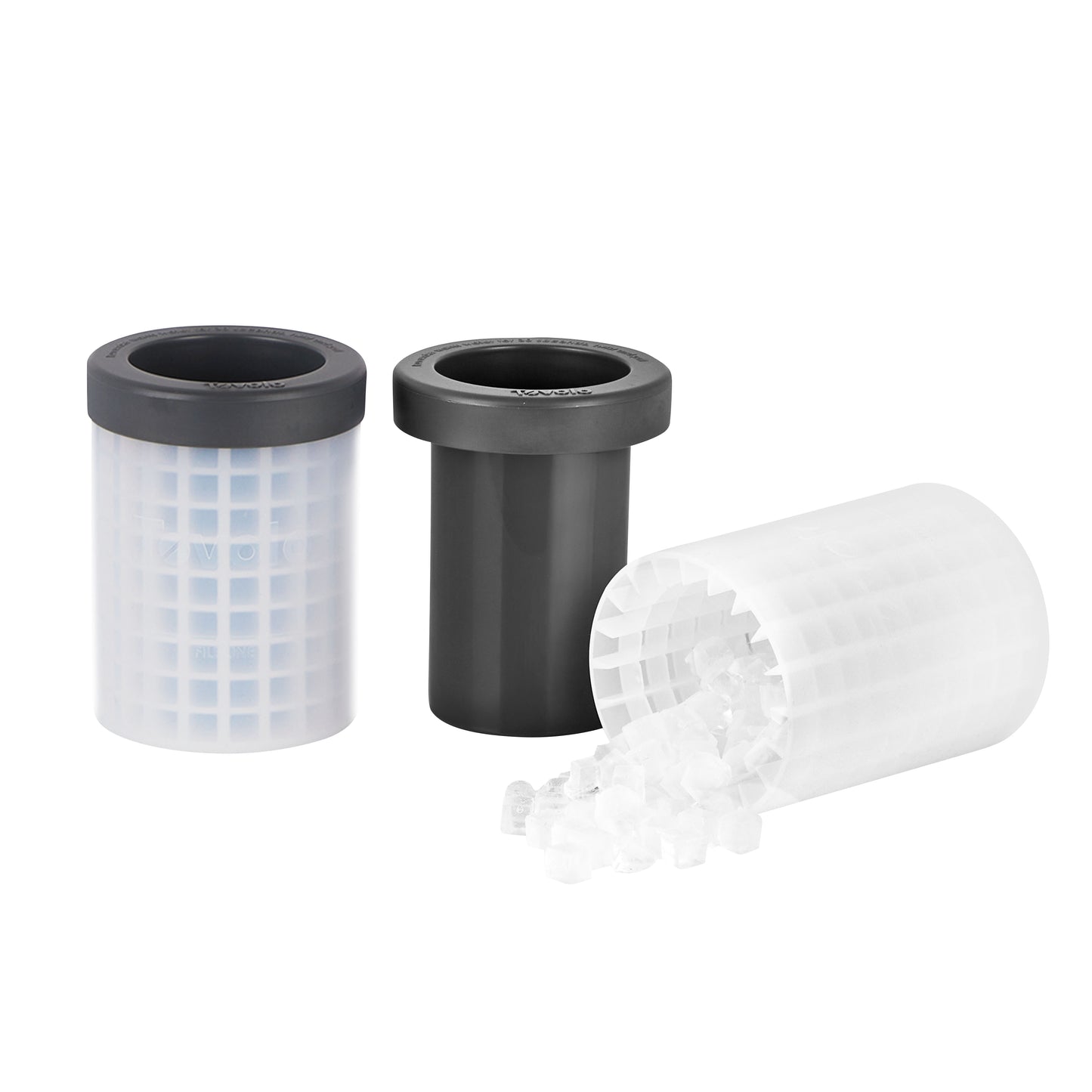 Tovolo Freeze & Squeeze Set of 2 Mini Ice Cube Makers