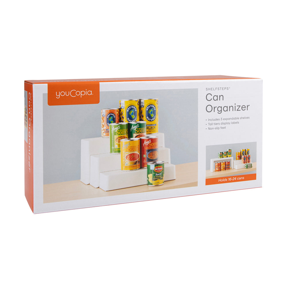 YouCopia ShelfSteps 3-Shelf Can Organiser