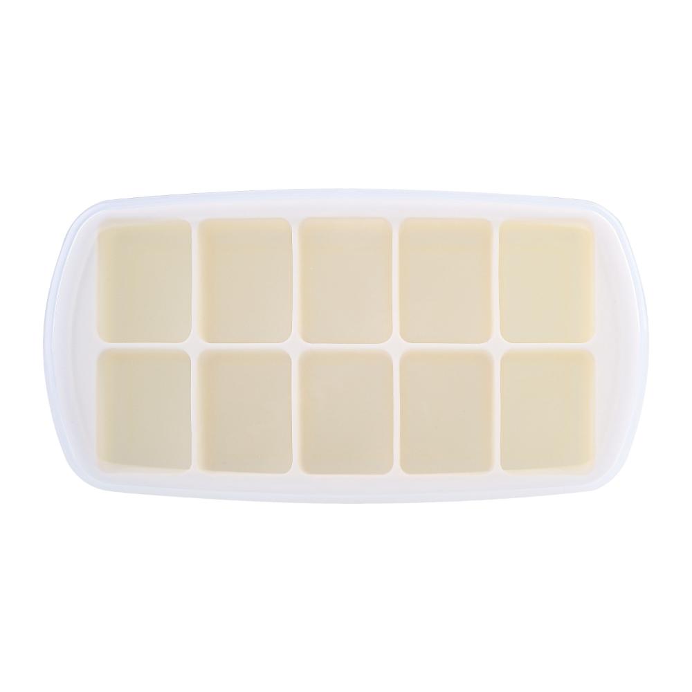 Melii Luxe Silicone 10 Compartment Food Tray with Lid