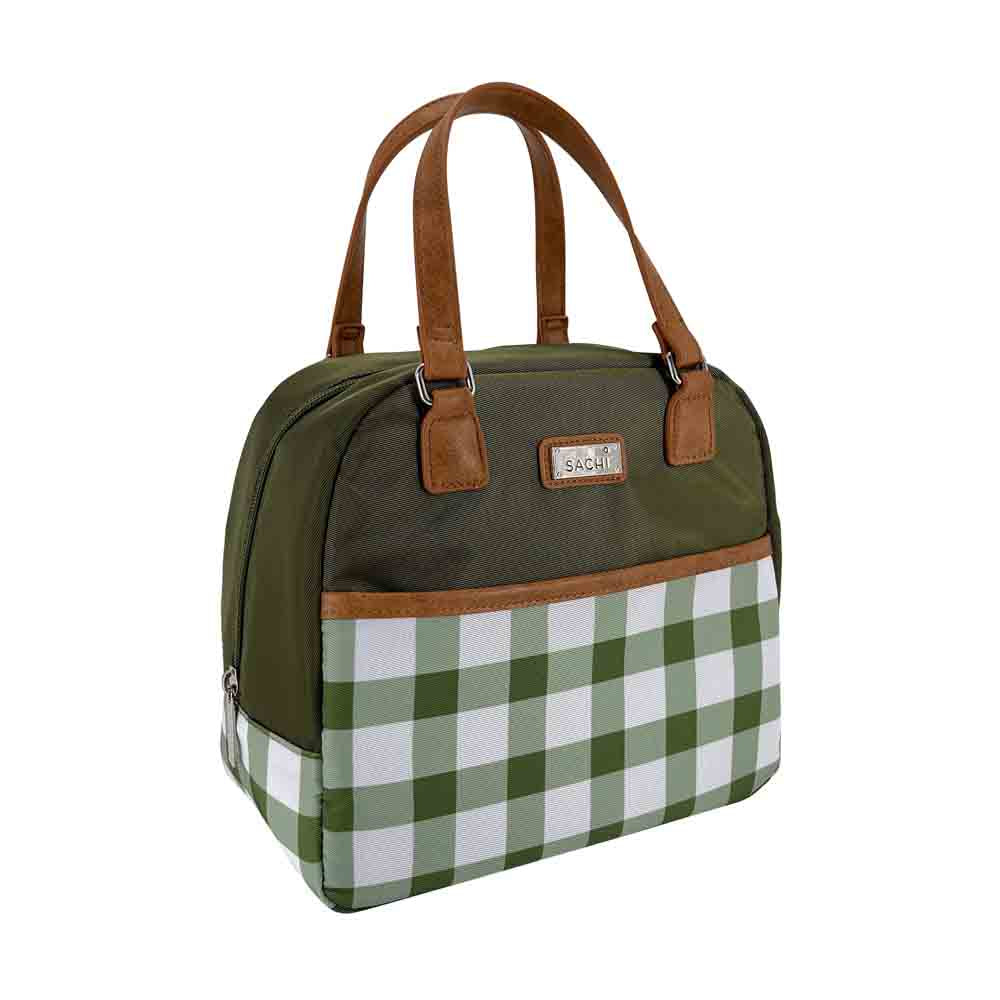 Sachi Insulated Cali Lunch Bag Gingham