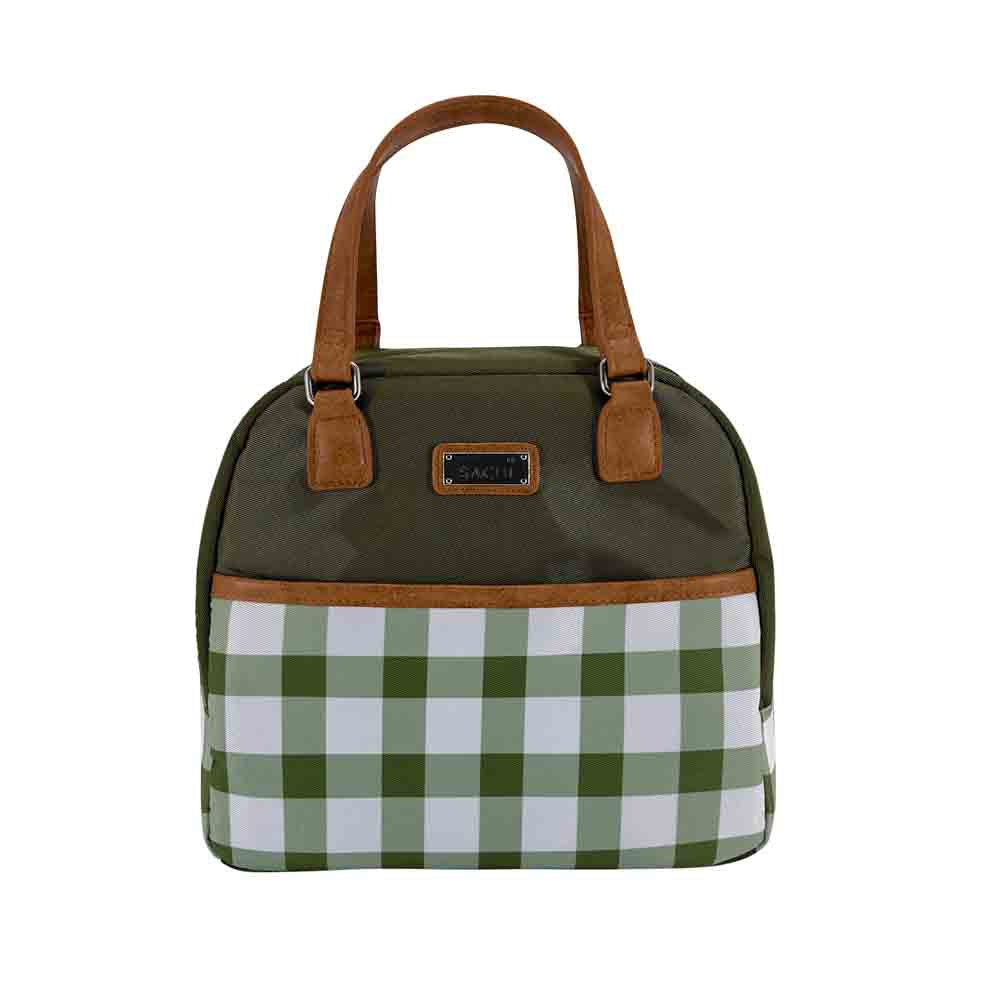 Sachi Insulated Cali Lunch Bag Gingham