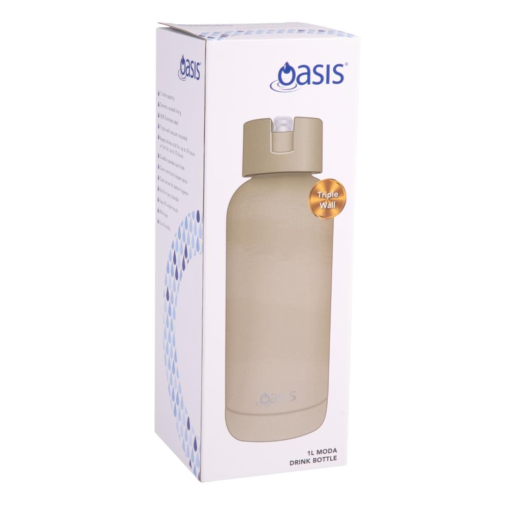 Oasis Moda Triple Wall Insulated Drink Bottle 1L