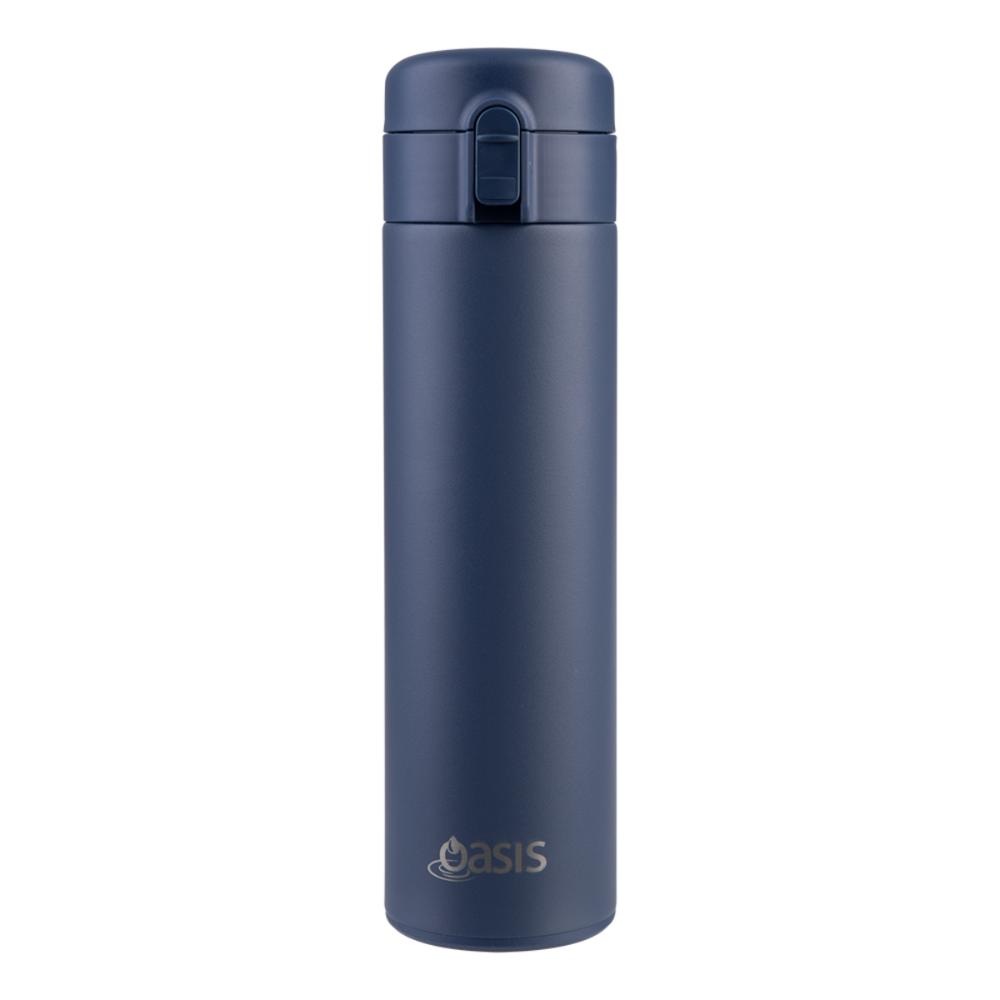 Oasis Stainless Steel Double Wall Insulated Flip Top Flask 480ml