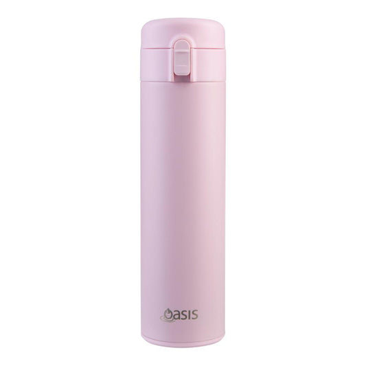 Oasis Stainless Steel Double Wall Insulated Flip Top Flask 480ml