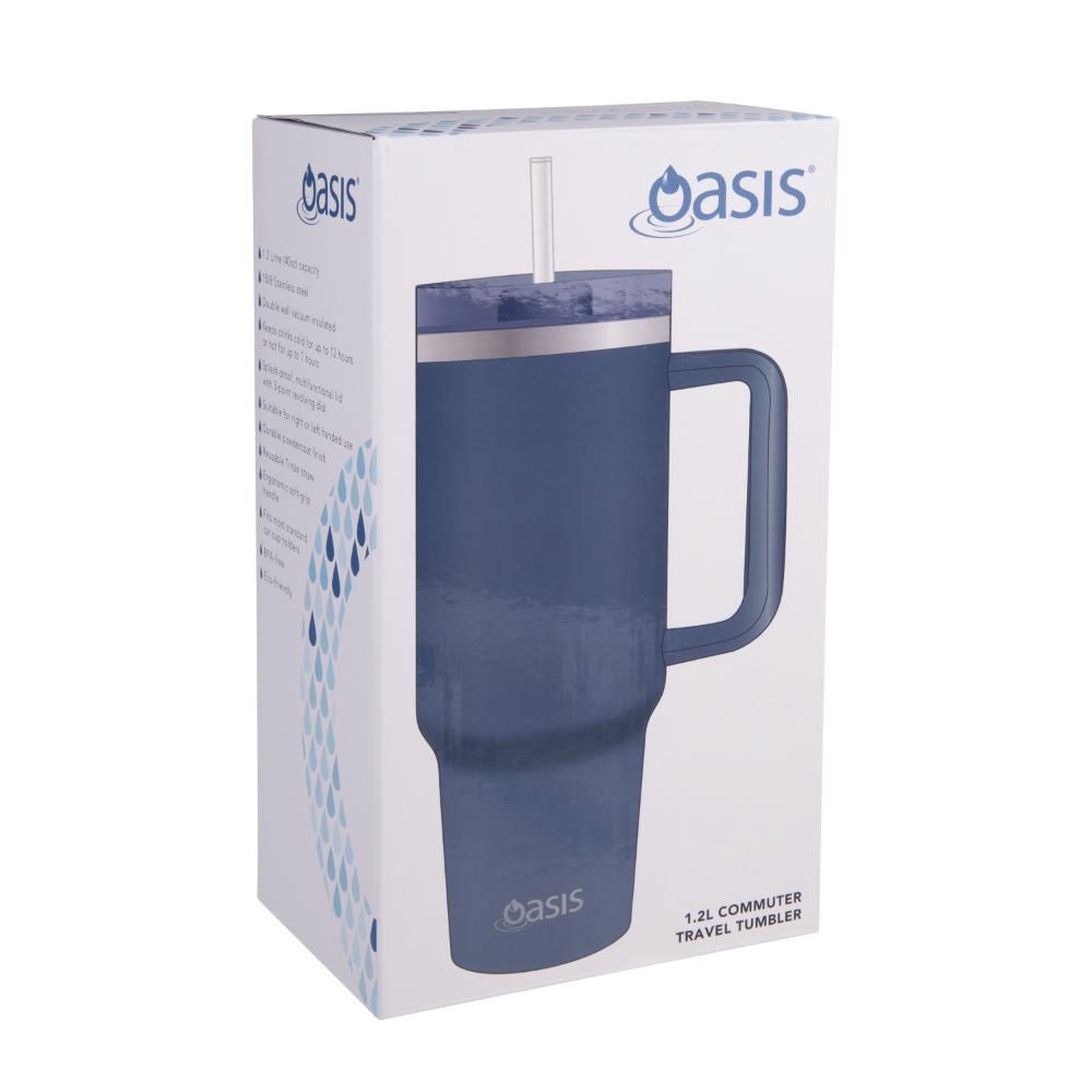 Oasis Commuter Double Wall Insulated Travel Tumbler 1.2L