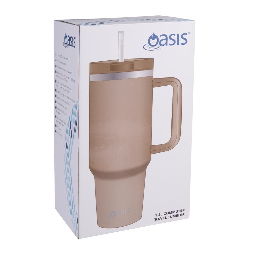 Oasis Commuter Double Wall Insulated Travel Tumbler 1.2L