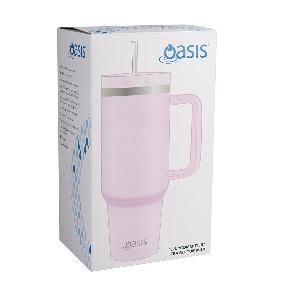 Oasis Commuter Double Wall Insulated Travel Tumbler 1.2L