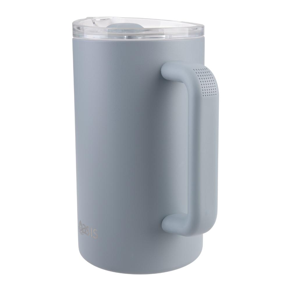 Oasis Ceramic Lined Stainless Steel Triple Wall Insulated Water Pitcher