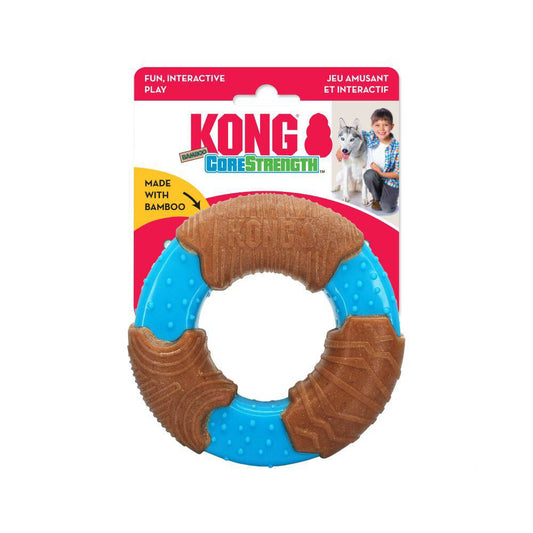 KONG Core Strength Bamboo Ring Dog Toy Large